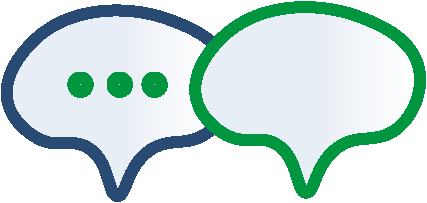 icon Chat, Kommunikation